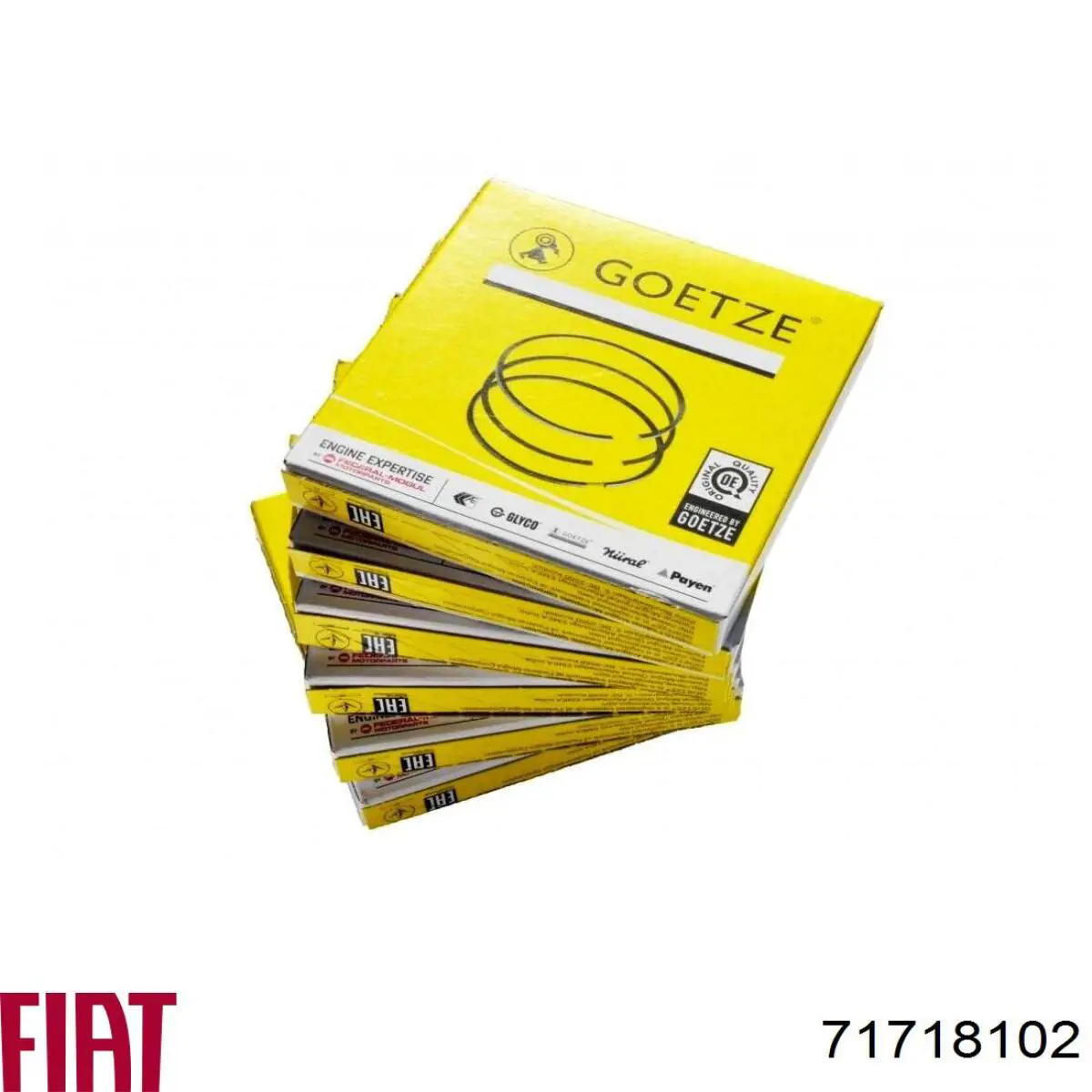 Compre 120020005700 NE/NPR Kit de anéis de pistão de motor, STD.