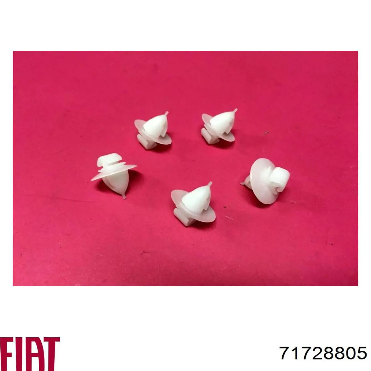 Braçadeira (cápsula) de fixação de moldura da porta Fiat/Alfa/Lancia 71728805 preço, a partir de 0,41 USD