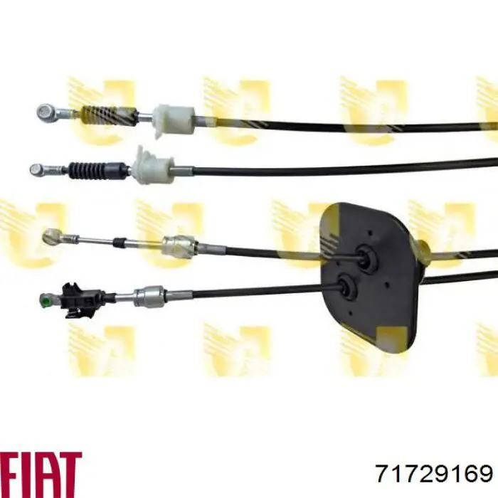 Cabo de mudança duplo 71729169 Fiat/Alfa/Lancia