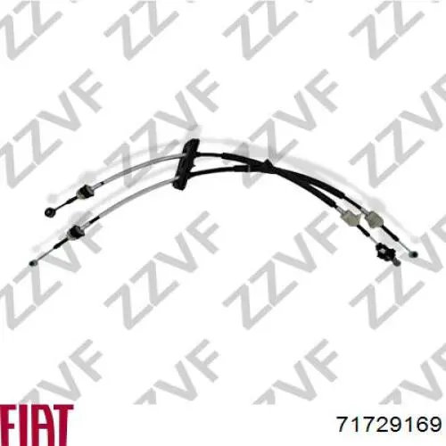 Compre 71729169 Fiat/Alfa/Lancia Cabo de mudança duplo