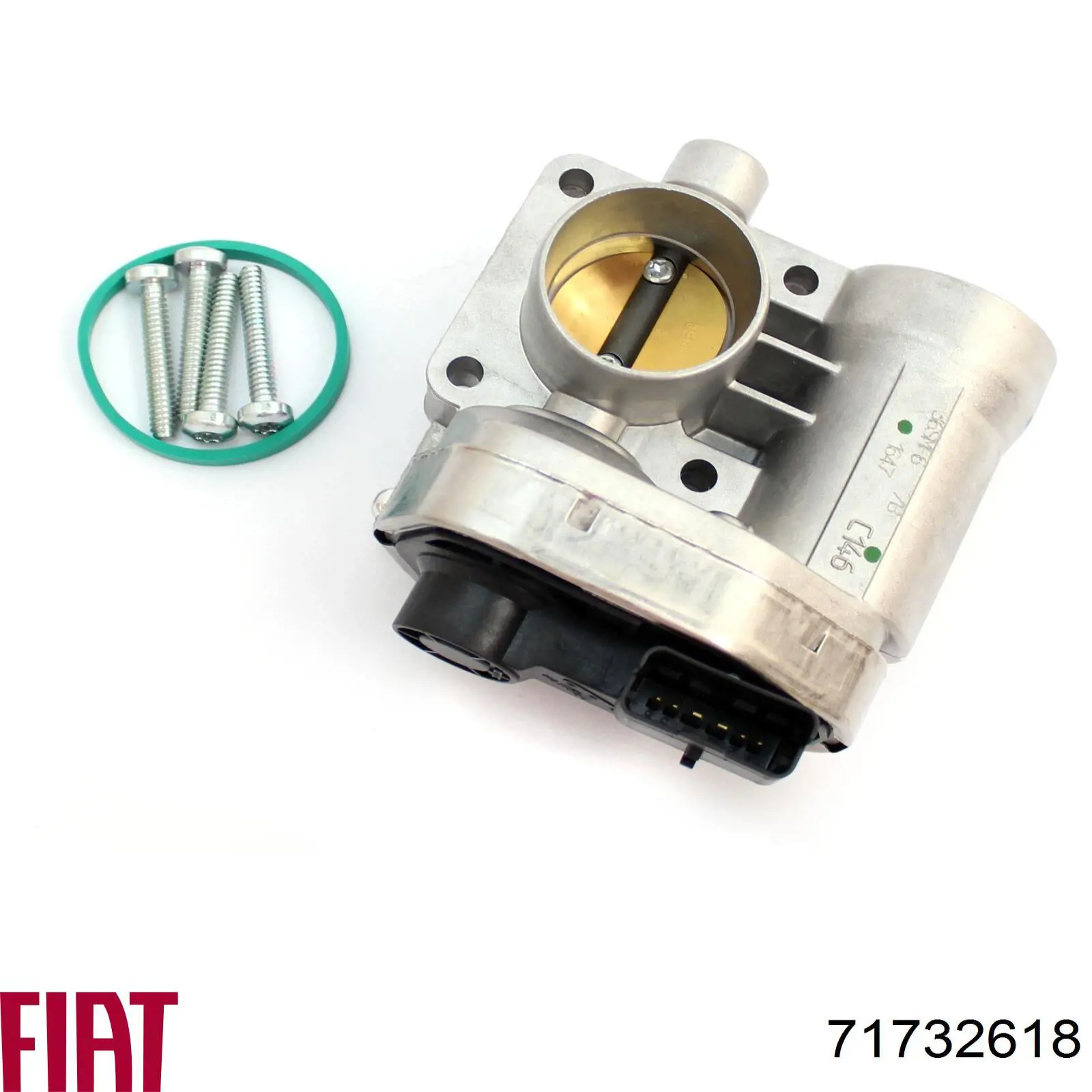 Compre 71732618 Fiat/Alfa/Lancia Válvula de borboleta montada