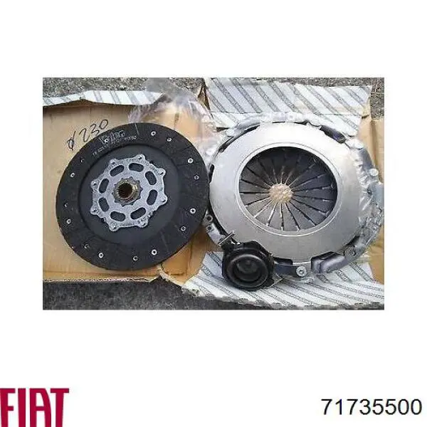 Kit de embraiagem (3 peças) Fiat/Alfa/Lancia 71735500 preço, a partir de 125,26 USD