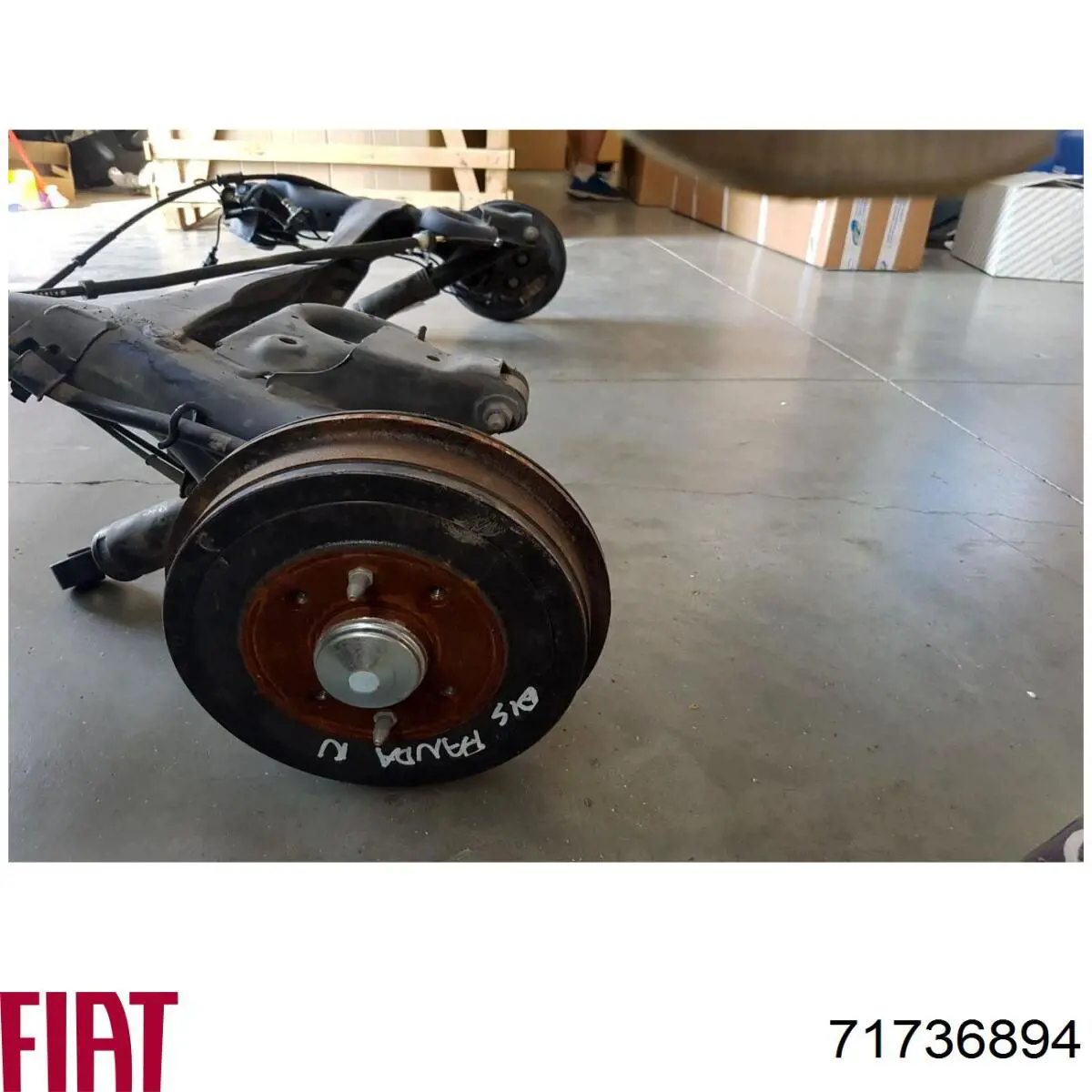 Compre 51856917 Fiat/Alfa/Lancia Viga de suspensão traseira (plataforma veicular)