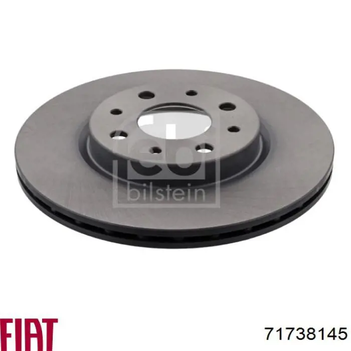 Disco do freio dianteiro Fiat/Alfa/Lancia 71738145 preço, a partir de 31,15 USD