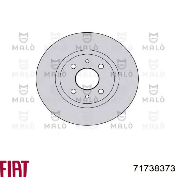Disco do freio dianteiro Fiat/Alfa/Lancia 71738373 preço, a partir de 38,73 USD
