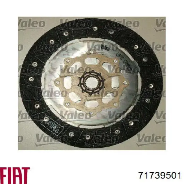 71739501 Fiat/Alfa/Lancia Kit de embraiagem (3 peças)