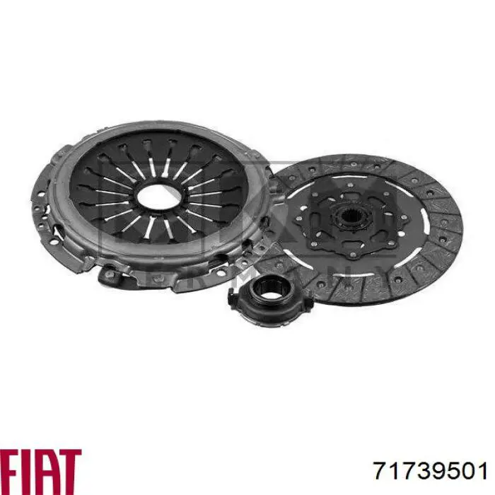 Kit de embraiagem (3 peças) Fiat/Alfa/Lancia 71739501 preço, a partir de 199,58 USD