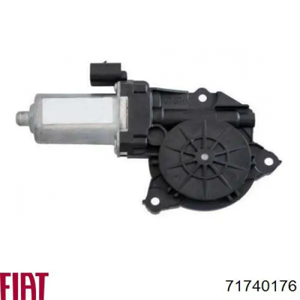 71740176 Fiat/Alfa/Lancia Motor de acionamento de vidro da porta dianteira esquerda