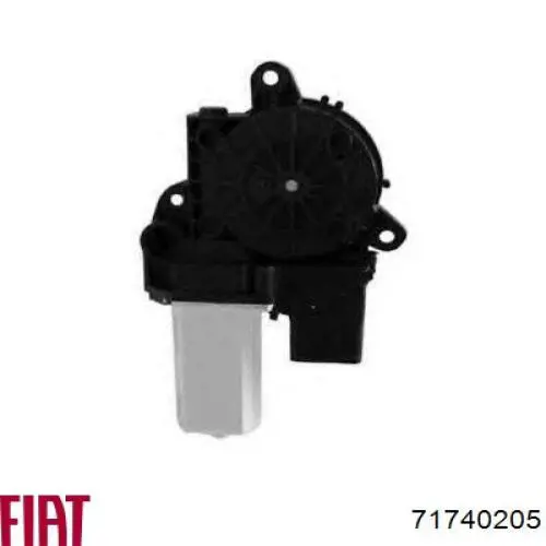 71740205 Fiat/Alfa/Lancia Motor de acionamento de vidro da porta dianteira esquerda