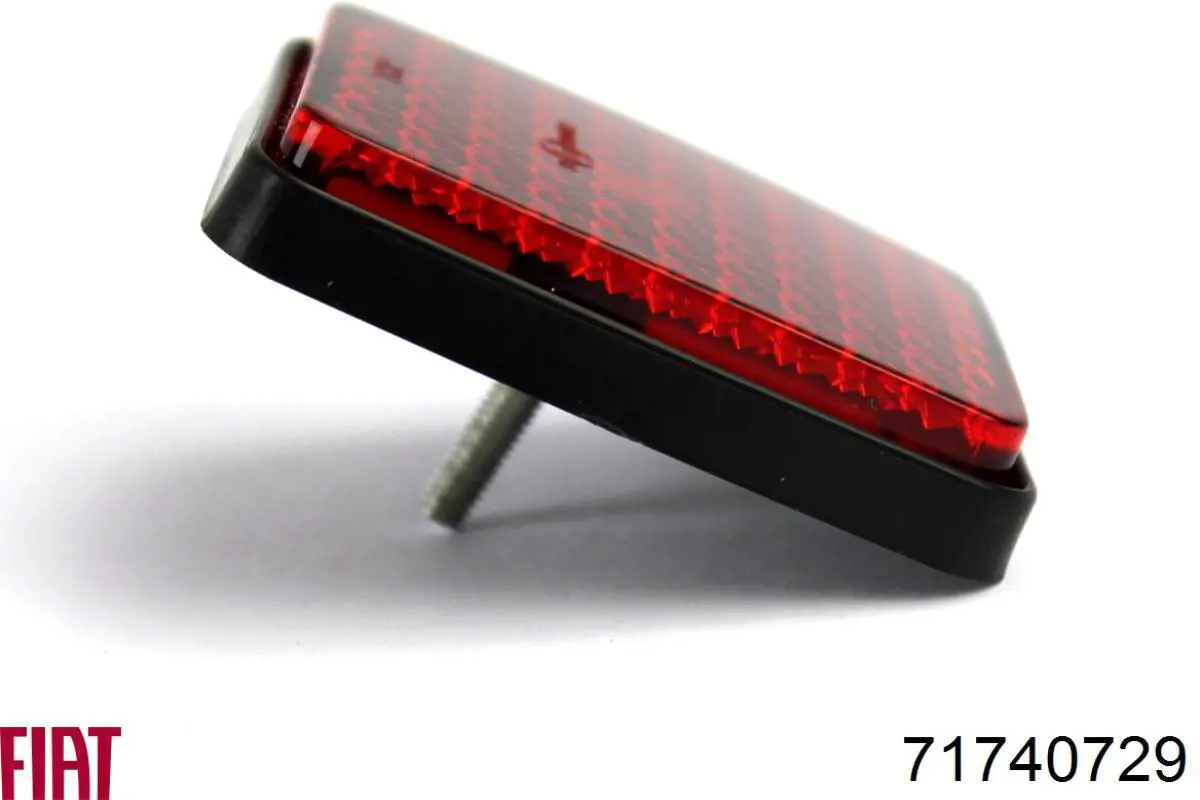 Compre 71740729 Fiat/Alfa/Lancia Retrorrefletor (refletor) do pára-choque traseiro
