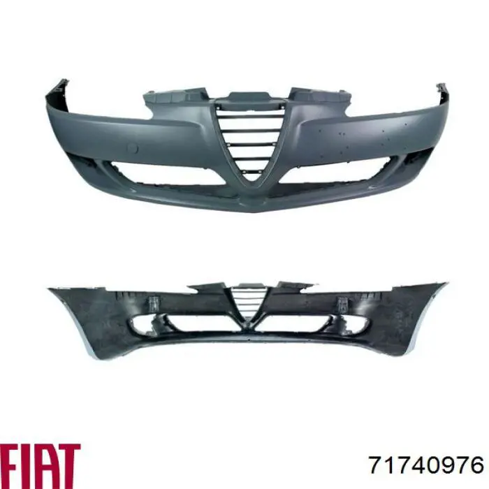 Pára-choque dianteiro Fiat/Alfa/Lancia 71740976 preço, a partir de 148,84 USD
