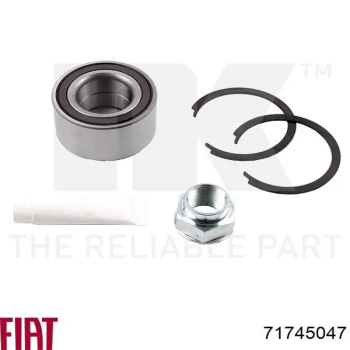 Rolamento de cubo dianteiro Fiat/Alfa/Lancia 71745047 preço, a partir de 32,54 USD