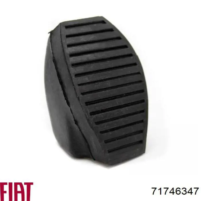 71746347 Fiat/Alfa/Lancia Placa sobreposta de pedal do freio