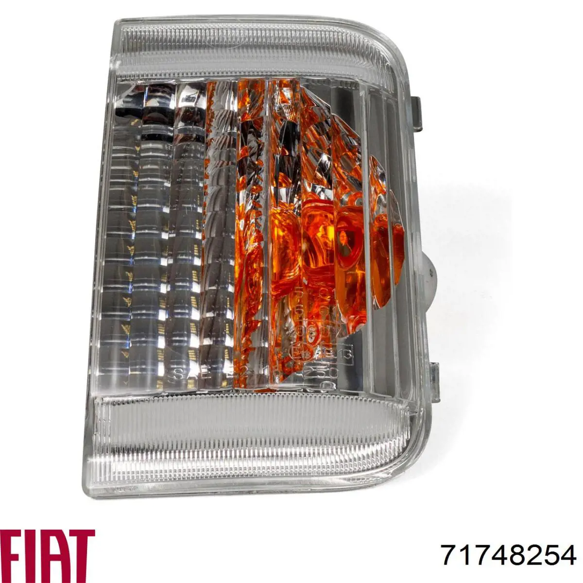 71748254 Fiat/Alfa/Lancia Pisca-pisca de espelho esquerdo