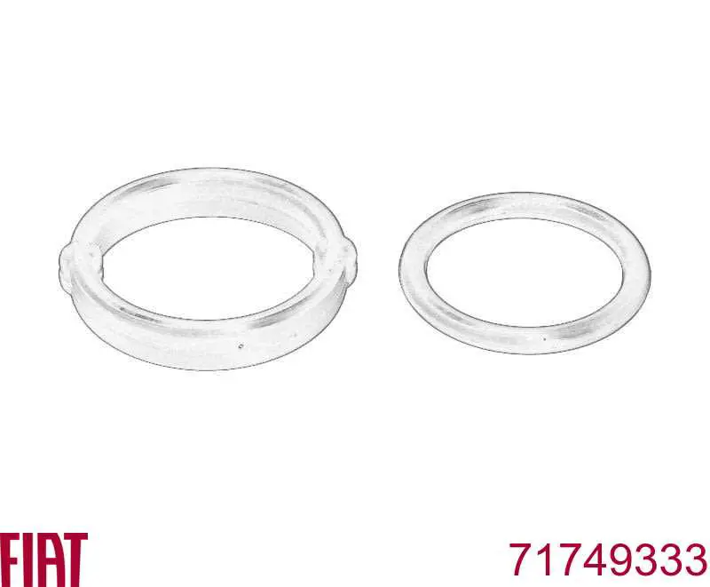 Compre 71749333 Fiat/Alfa/Lancia Vedante do radiador de óleo