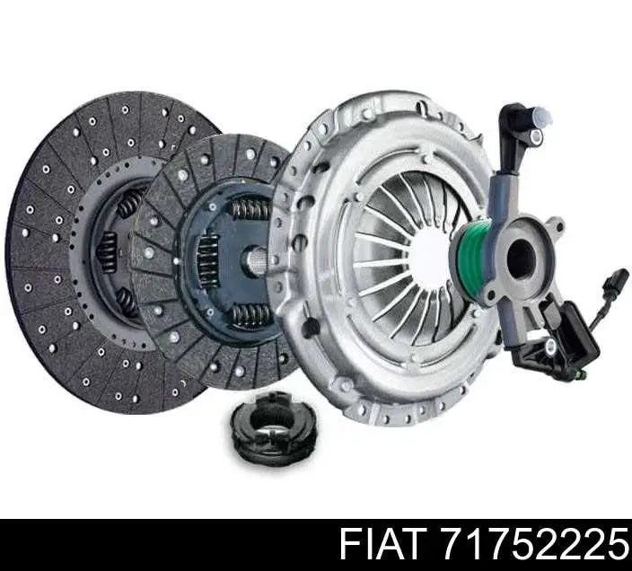 Compre 71752225 Fiat/Alfa/Lancia Kit de embraiagem (3 peças)