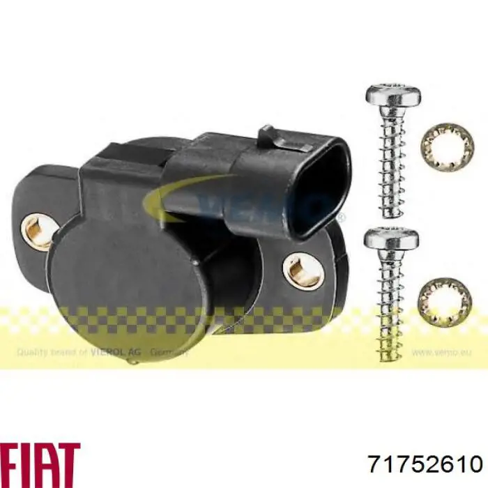 Sensor de posição da válvula de borboleta (potenciômetro) Fiat/Alfa/Lancia 71752610 preço, a partir de 38,66 USD