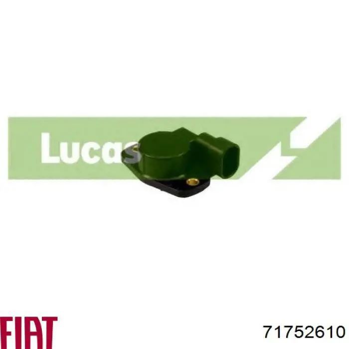 Compre 71752610 Fiat/Alfa/Lancia Sensor de posição da válvula de borboleta (potenciômetro)