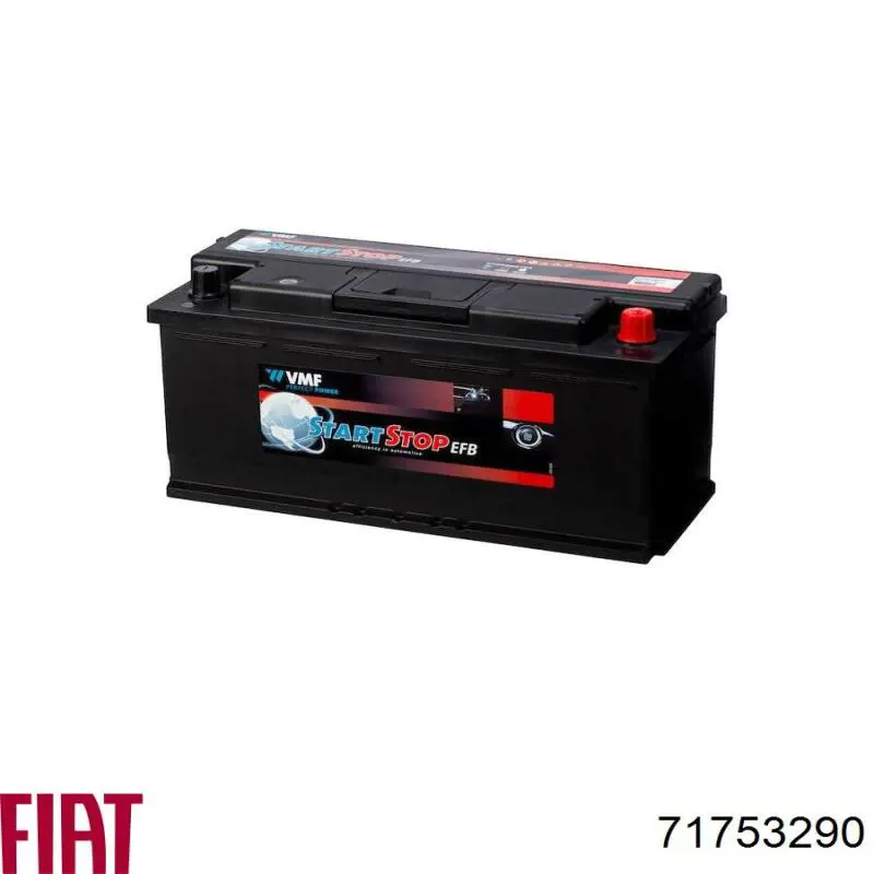 71753290 Fiat/Alfa/Lancia Bateria recarregável (PILHA)
