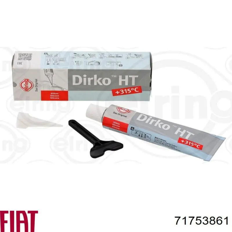 71753861 Fiat/Alfa/Lancia Selante de silicone