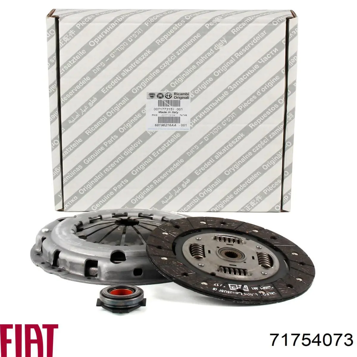 Kit de embraiagem (3 peças) Fiat/Alfa/Lancia 71754073 preço, a partir de 125,57 USD