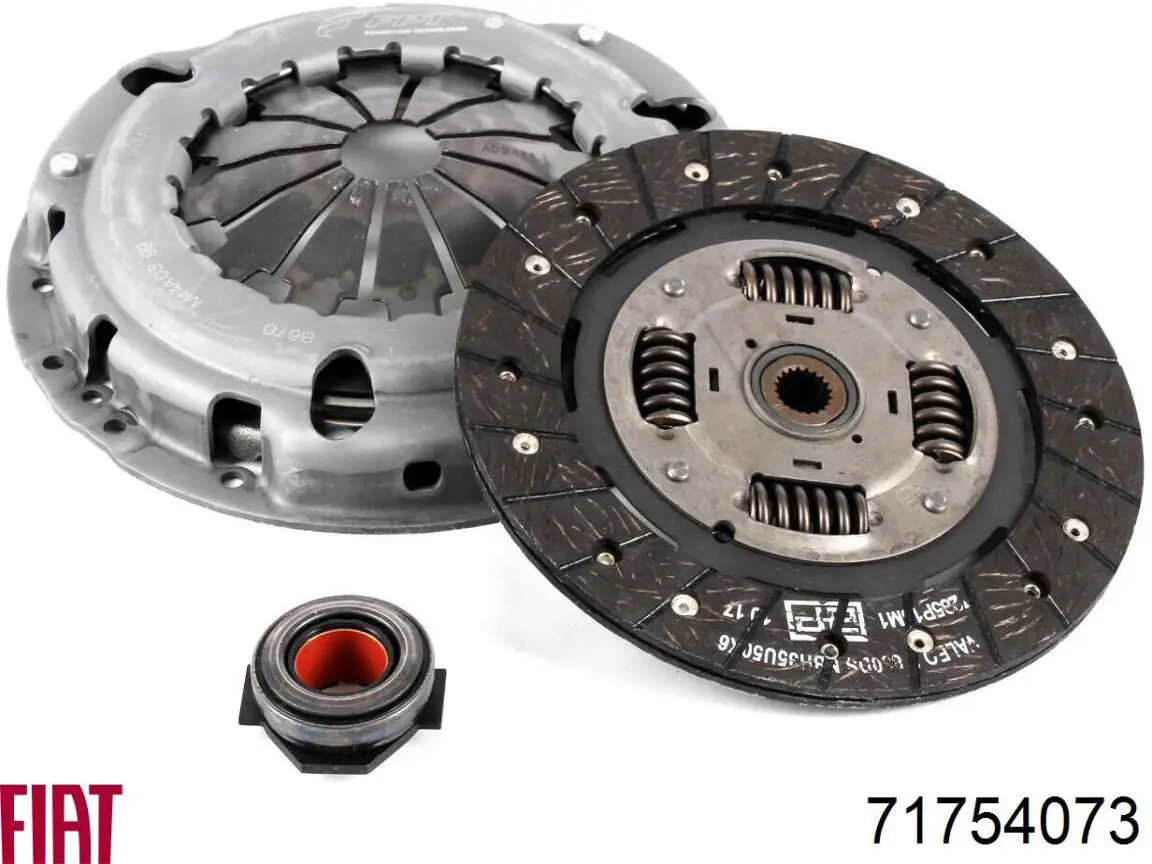 Compre 71754073 Fiat/Alfa/Lancia Kit de embraiagem (3 peças)