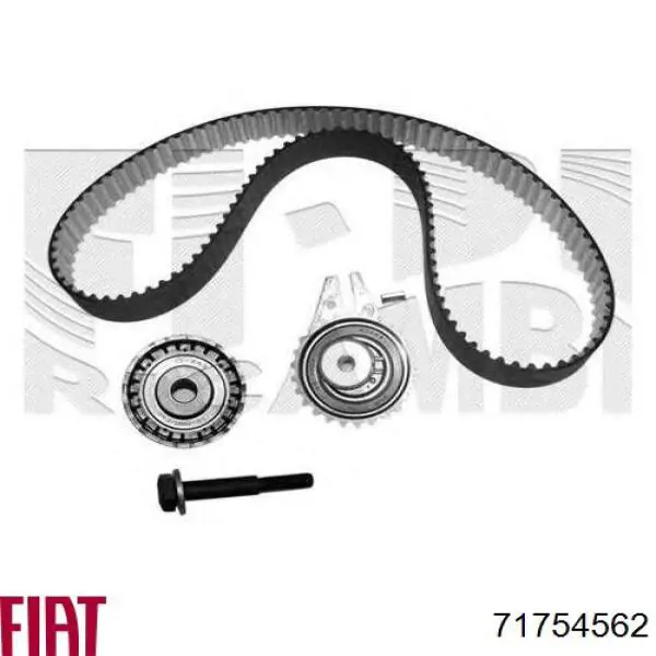 71754562 Fiat/Alfa/Lancia Correia do mecanismo de distribuição de gás, kit