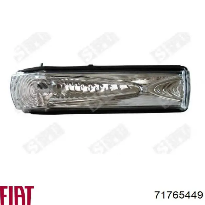 71765449 Fiat/Alfa/Lancia Pisca-pisca de espelho esquerdo