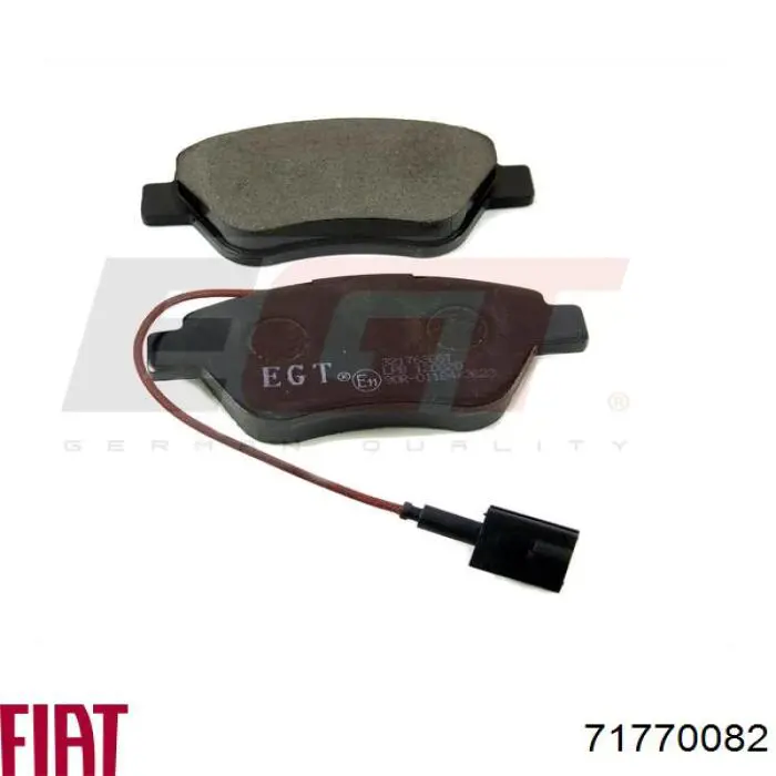 Sapatas do freio dianteiras de disco Fiat/Alfa/Lancia 71770082 preço, a partir de 34,49 USD