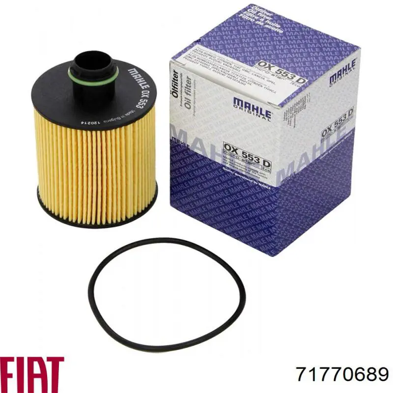 Filtro de óleo Fiat/Alfa/Lancia 71770689 preço, a partir de 8,19 USD