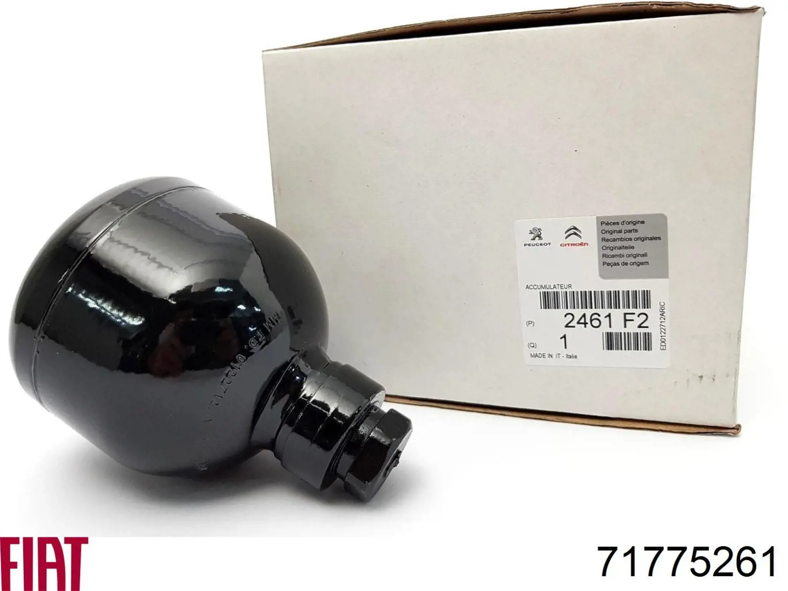 Acumulador hidráulico da transmissão automática Fiat/Alfa/Lancia 71775261 preço, a partir de 183,41 USD