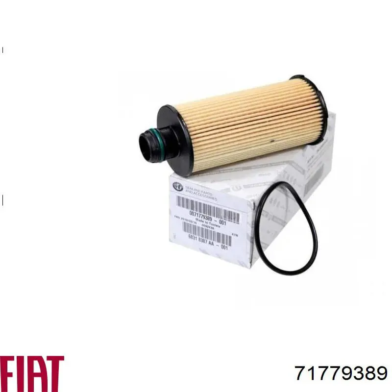 Filtro de óleo Fiat/Alfa/Lancia 71779389