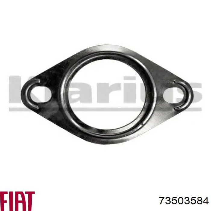 Compre 73503584 Fiat/Alfa/Lancia Vedante de tubo de admissão do silenciador