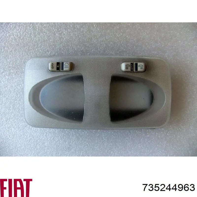 735244963 Peugeot/Citroen Quebra-luz de iluminação de salão (de cabina)