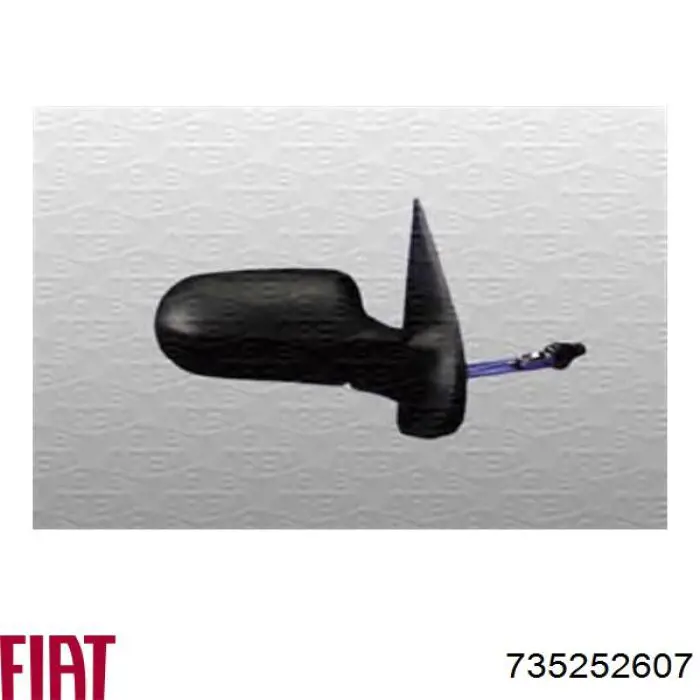 Compre 735252607 Fiat/Alfa/Lancia Espelho de retrovisão esquerdo