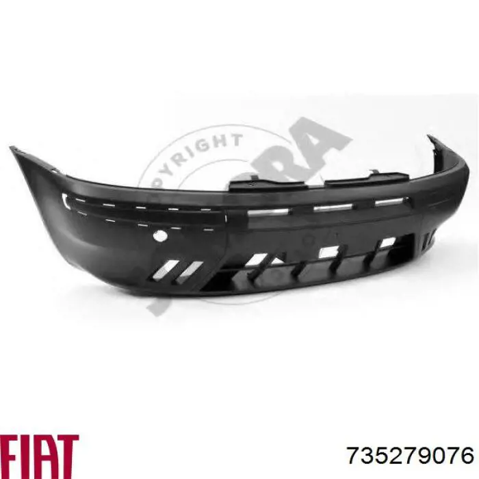 Compre 735279076 Fiat/Alfa/Lancia Pára-choque dianteiro