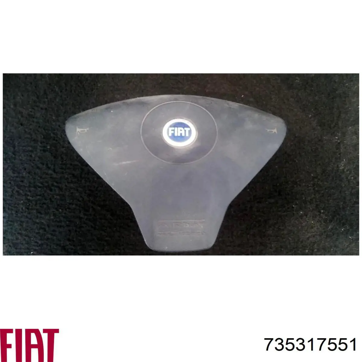 Compre 735464918 Fiat/Alfa/Lancia Cinto de segurança (AIRBAG) de condutor