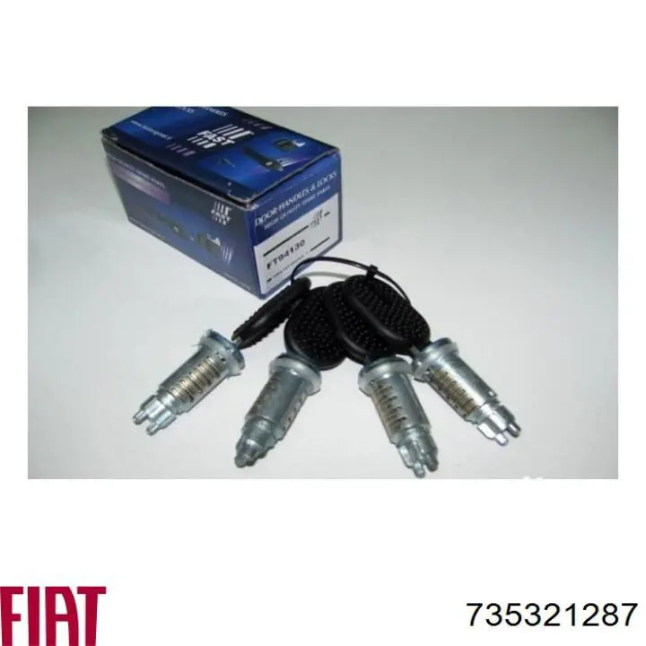 735321287 Fiat/Alfa/Lancia Trinco de fecho da porta dianteira direita