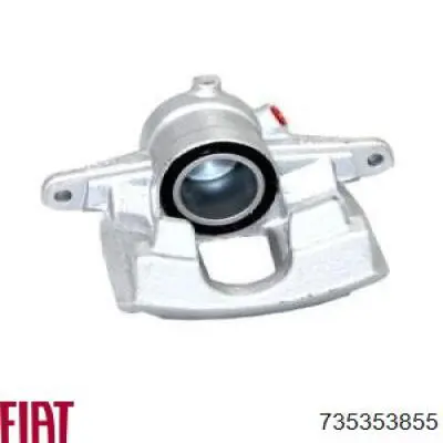 Compre 735353855 Fiat/Alfa/Lancia Suporte do freio traseiro esquerdo