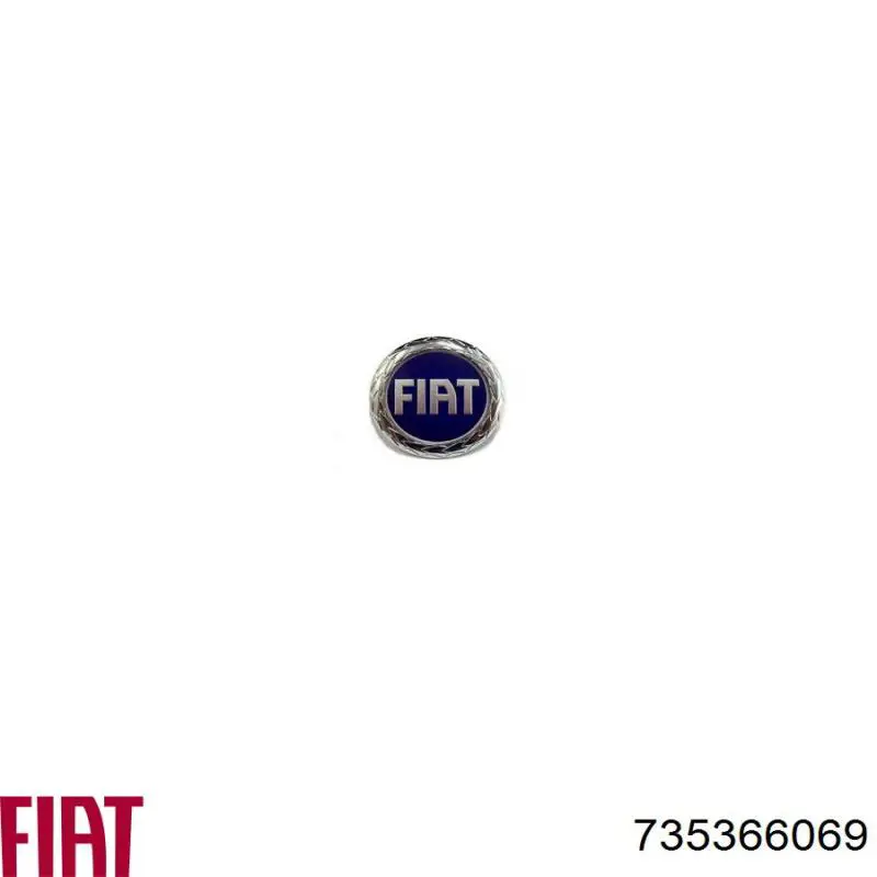 Emblema de tampa de porta-malas (emblema de firma) Fiat/Alfa/Lancia 735366069 preço, a partir de 64,83 USD