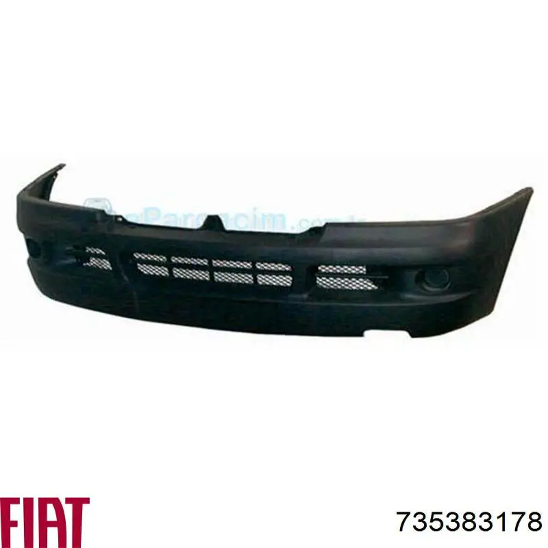 Pára-choque dianteiro 735383178 Fiat/Alfa/Lancia