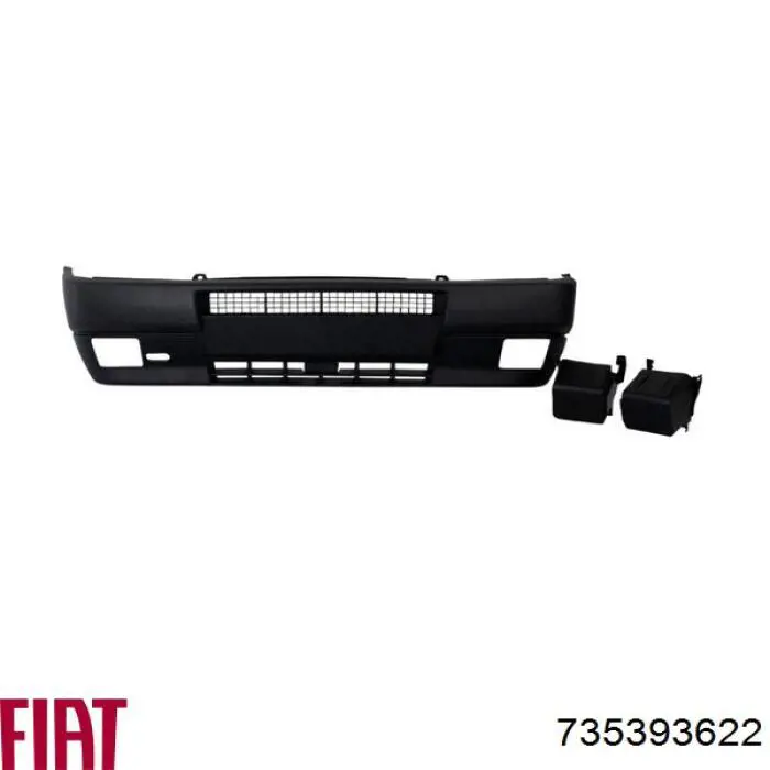Compre 735393622 Fiat/Alfa/Lancia Pára-choque dianteiro