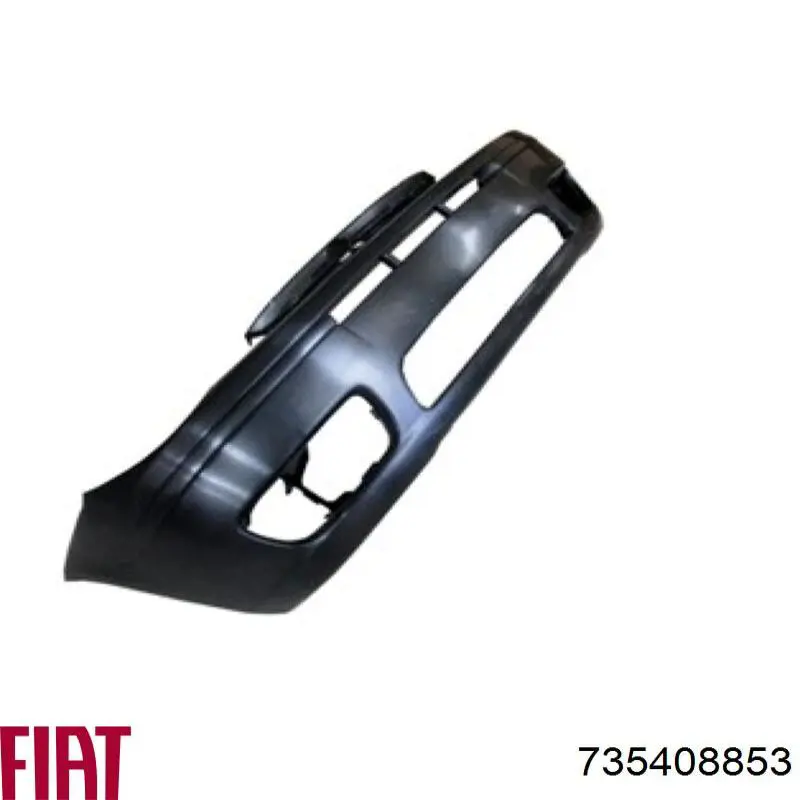 Pára-choque dianteiro 735408853 Fiat/Alfa/Lancia