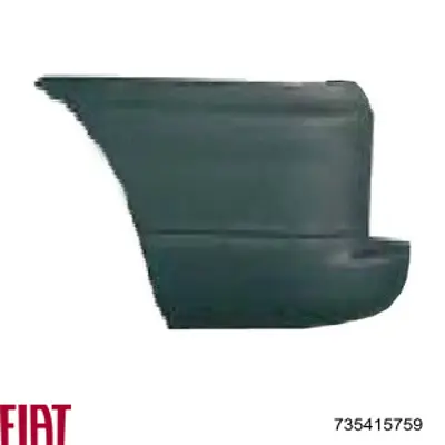 Pára-choque traseiro, parte esquerda Fiat/Alfa/Lancia 735415759 preço, a partir de 37,85 USD