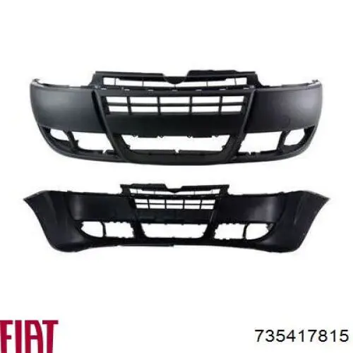 735417815 Fiat/Alfa/Lancia Pára-choque dianteiro