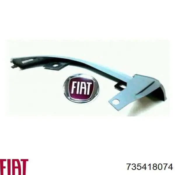 Ripa (placa sobreposta) da luz esquerda Fiat/Alfa/Lancia 735418074 preço, a partir de 17,34 USD