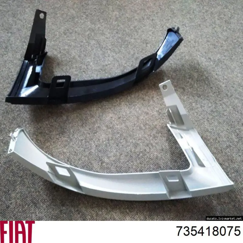 Compre 735418075 Fiat/Alfa/Lancia Ripa (placa sobreposta) da luz direita