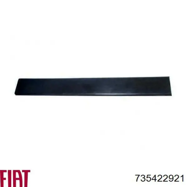 735422921 Fiat/Alfa/Lancia Moldura da porta lateral (deslizante)