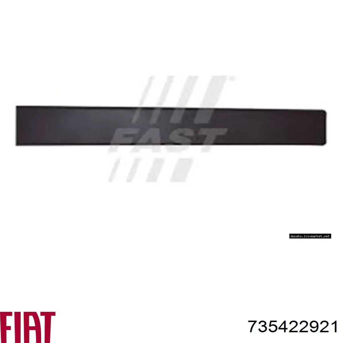 Moldura da porta lateral (deslizante) Fiat/Alfa/Lancia 735422921 preço, a partir de 52,78 USD