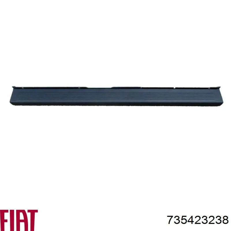 Compre 735423238 Fiat/Alfa/Lancia Pára-choque traseiro, parte central